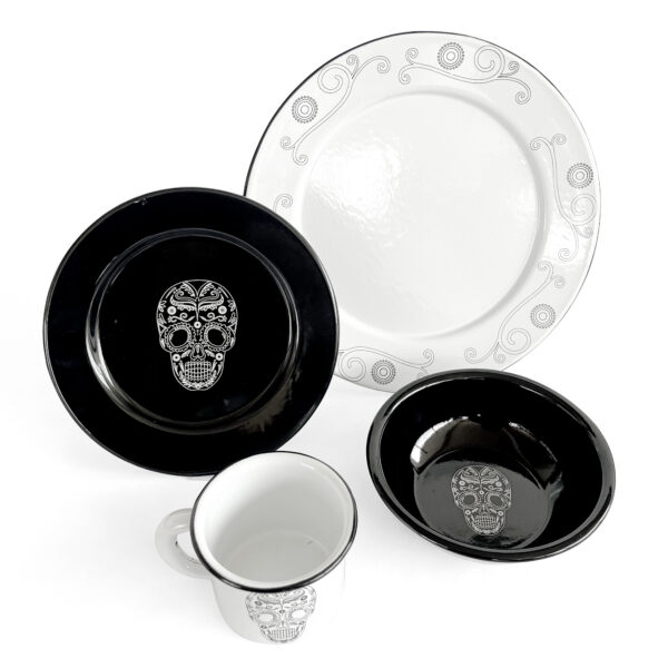 Vajilla Calaveras